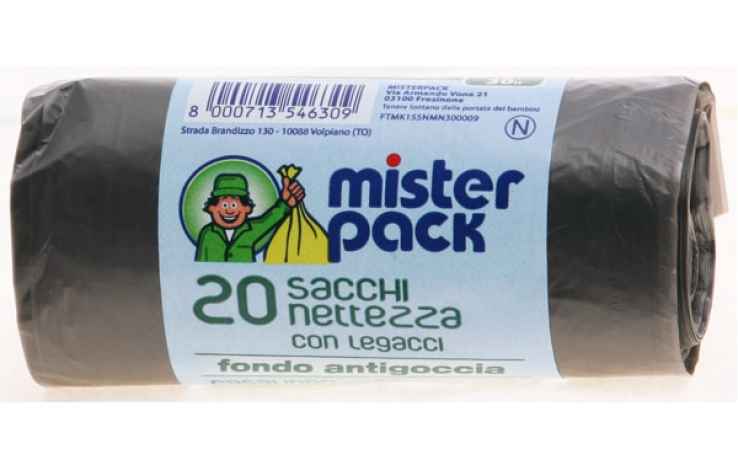 Sacco Nettezza Mister Pack